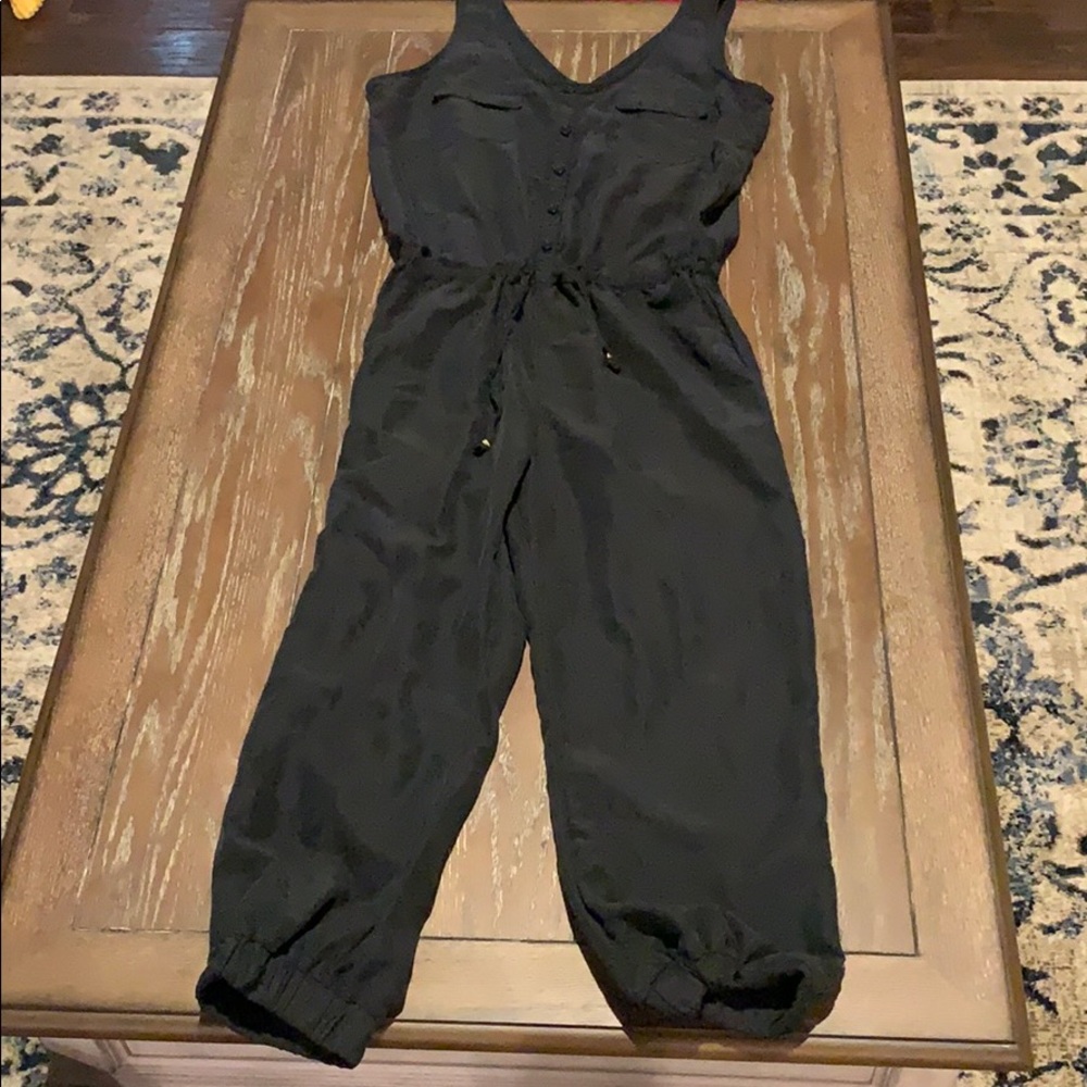 GUESS black pant romper